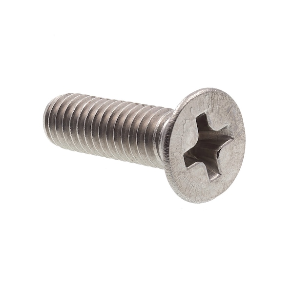 Prime-Line Machine Screw, Metric, Flat Head, Phillip Drive M4-0.7 X 14MM A2-70 Stainless Steel 10PK 9121156 - main